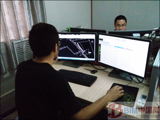 大洲项目部应用BIM技术进行室外管线优化设计