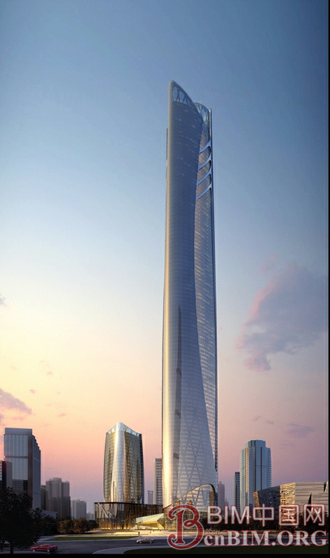 天津周大福中心开工 530米 101层成滨海新地标