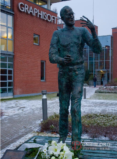 Graphisoft 总部的乔布斯青铜像揭幕 Graphisoft 总部的乔布斯青铜像揭幕