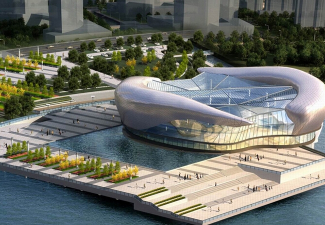 鱼结构设计——太仓规划展示馆设计与施工 鱼结构设计——太仓规划展示馆设计与施工