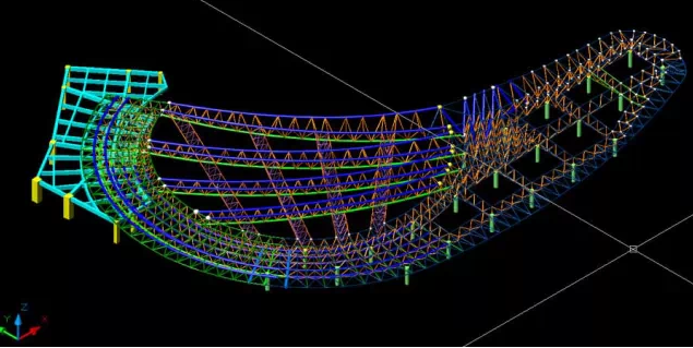 上海杨浦区旭辉商业广场BIM设计案例