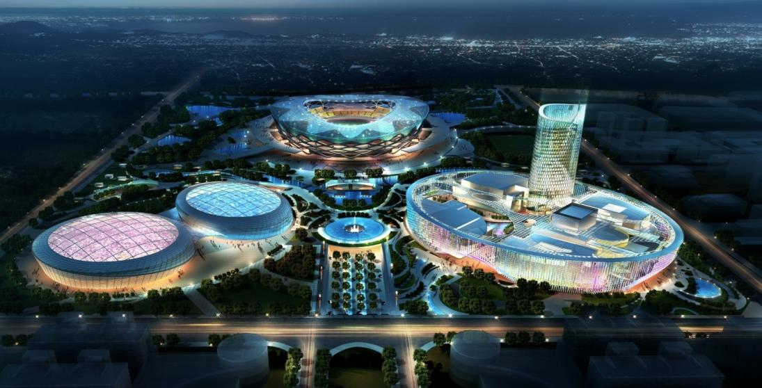 山东枣庄文体中心 山东枣庄文体中心