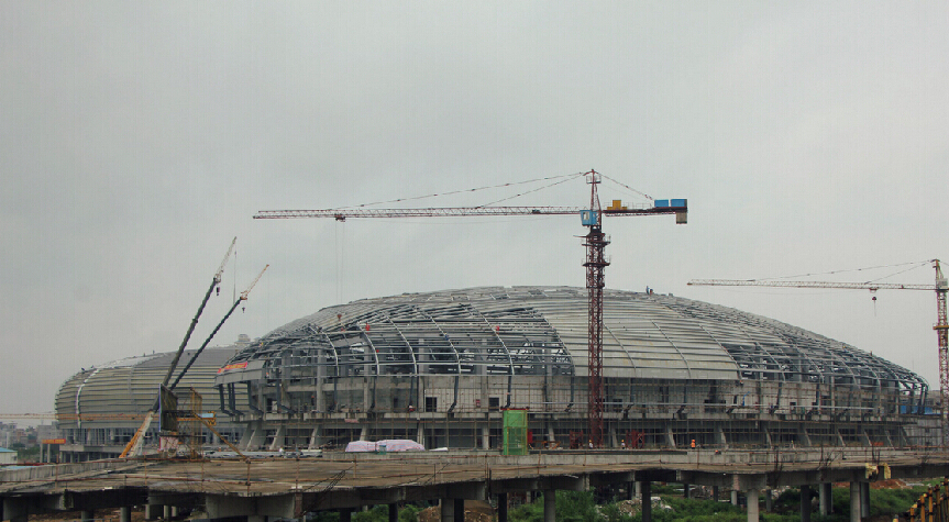 贵港体育中心工程应用BIM技术 一场两馆满足多样需求 贵港体育中心工程应用BIM技术 一场两馆满足多样需求