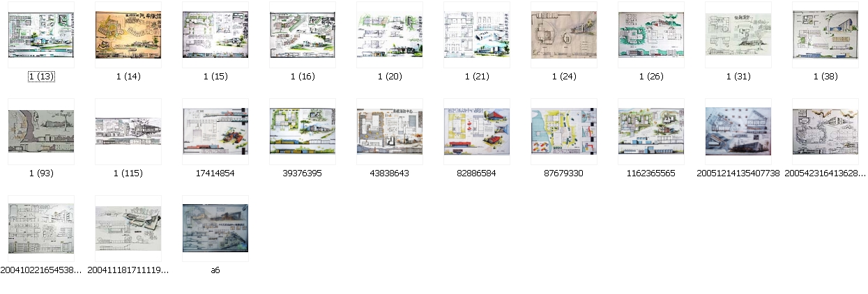 优秀手绘快题资料打包合集，考研必备