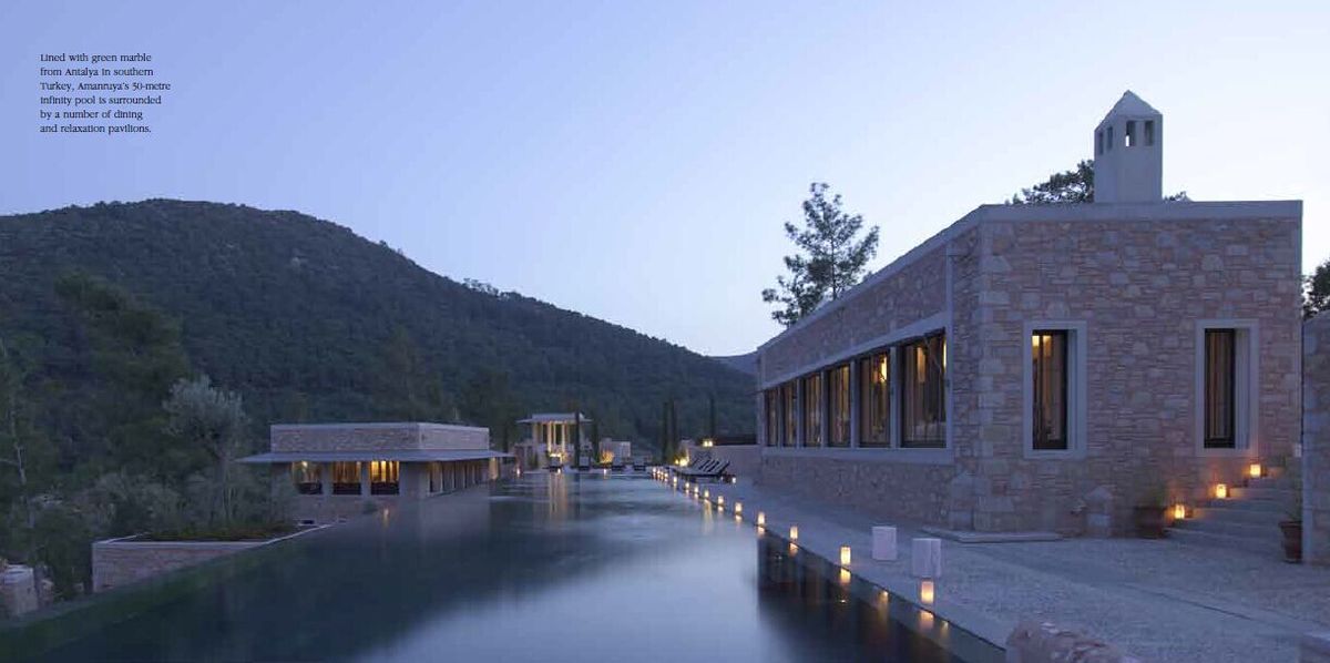 全球各地的安缦度假酒店设计图片打包