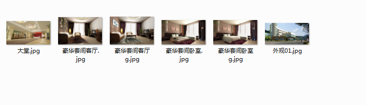 十家星级酒店的施工图 效果图