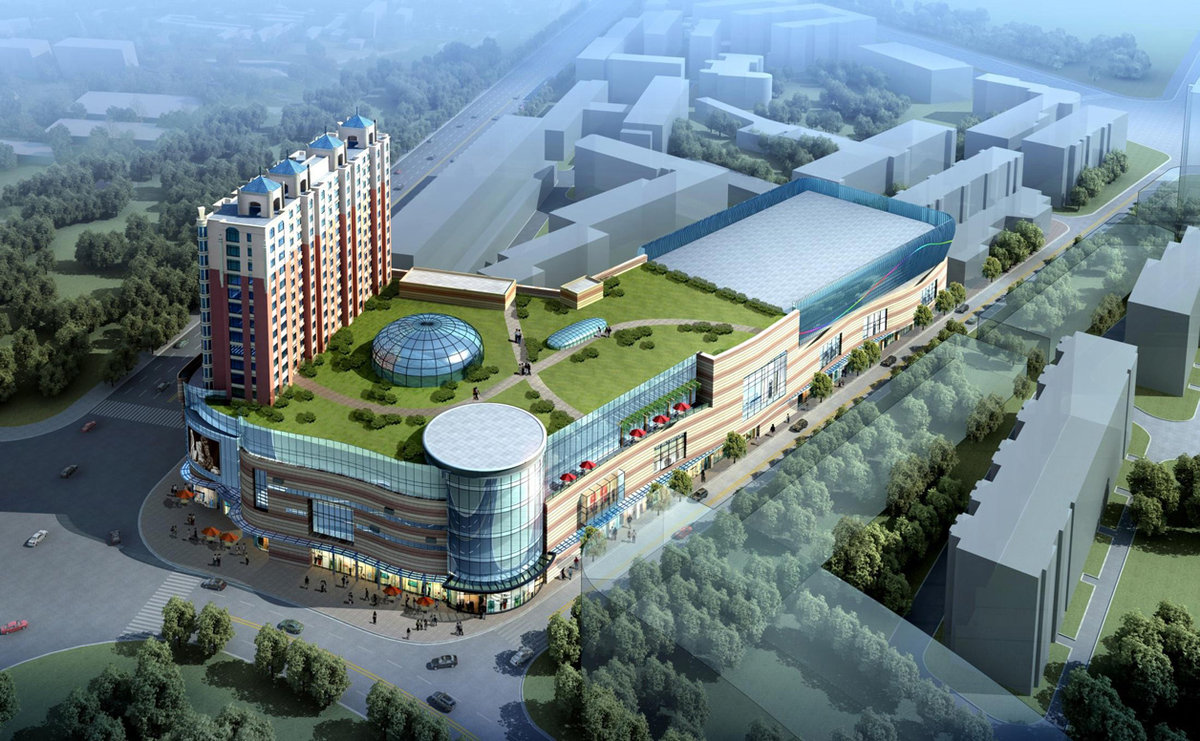 吉林昌茂商业街建筑设计方案文本 吉林昌茂商业街建筑设计方案文本