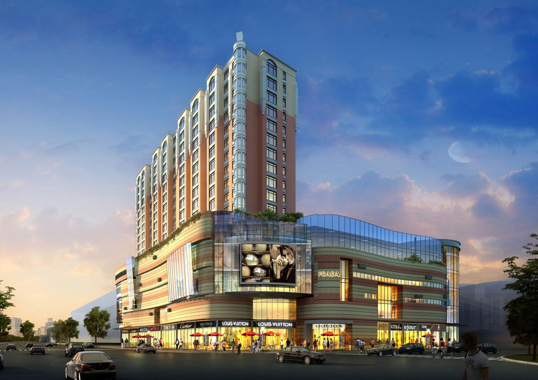 吉林昌茂商业街建筑设计方案文本 吉林昌茂商业街建筑设计方案文本