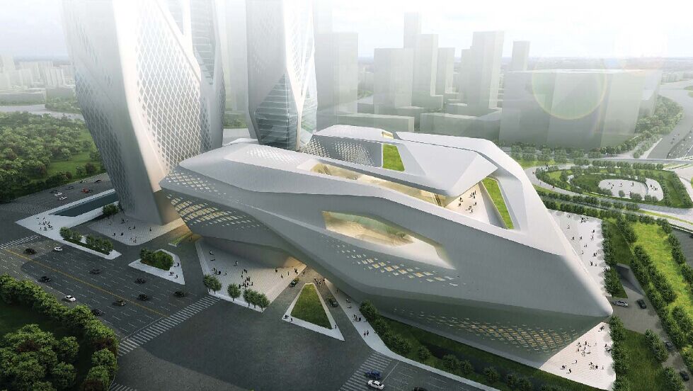 南京青奥会会议中心设计文本（附CAD）