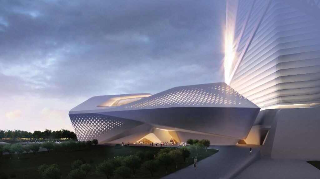 南京青奥会会议中心设计文本（附CAD）