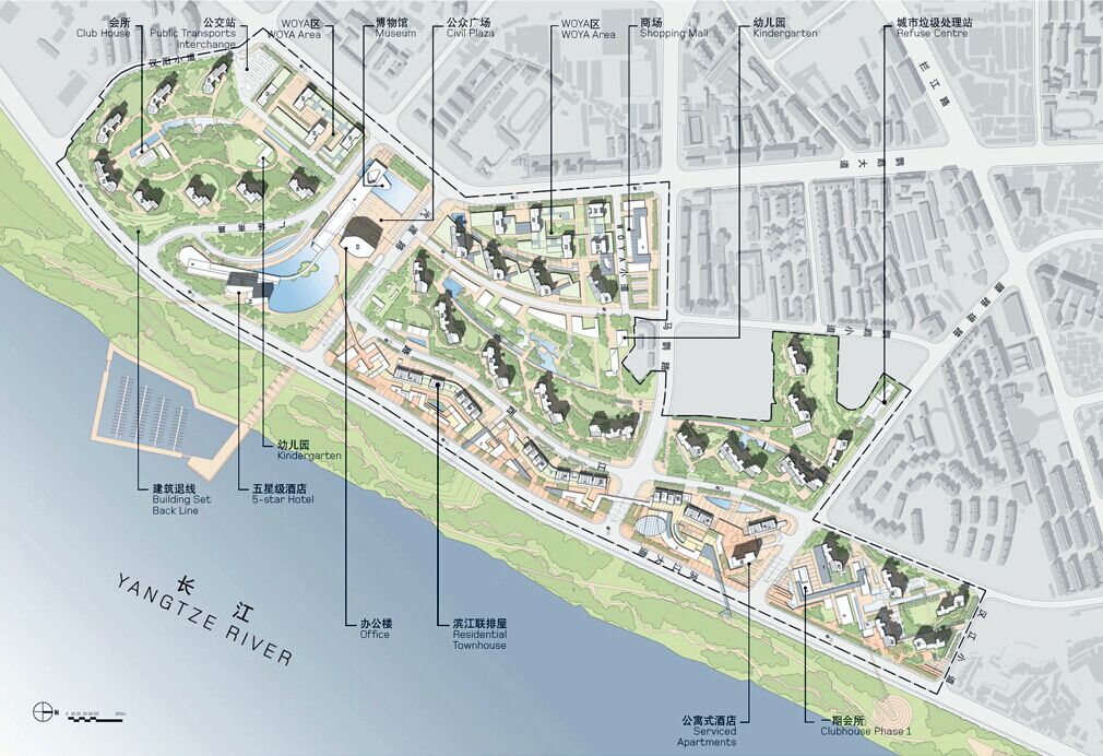 武汉世茂锦绣长江规划设计及一期建筑设计 武汉世茂锦绣长江规划设计及一期建筑设计