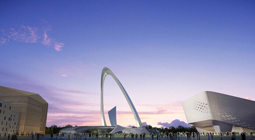 南京青奥会会议中心设计文本（附CAD）