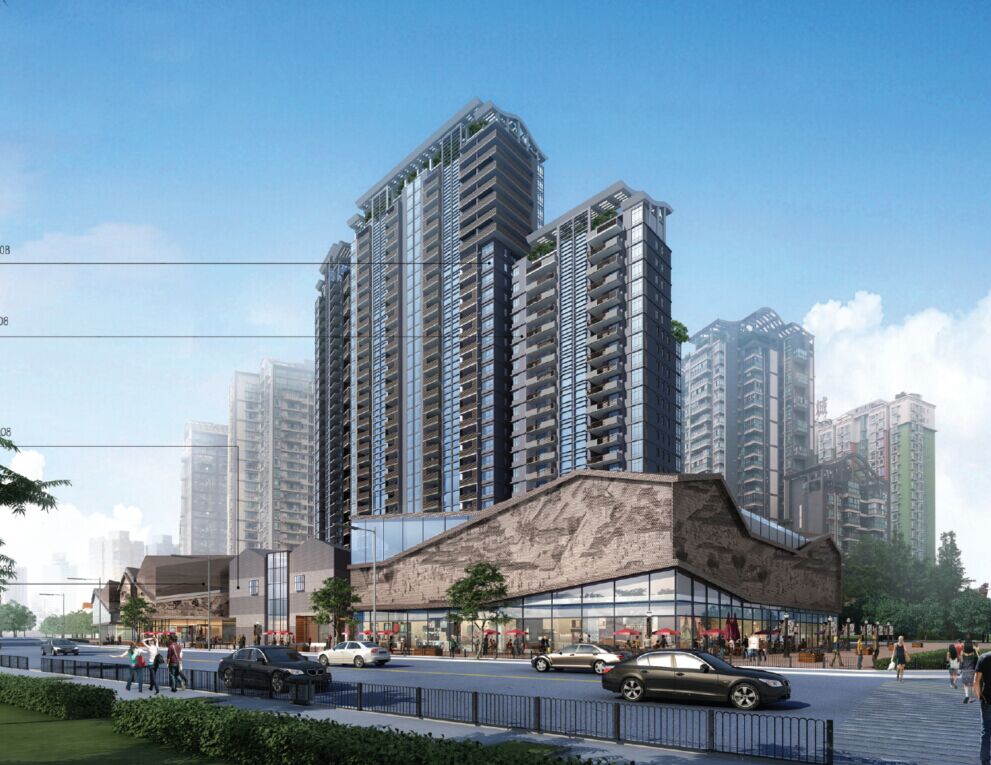 成都市锦都五期商业住宅方案文本