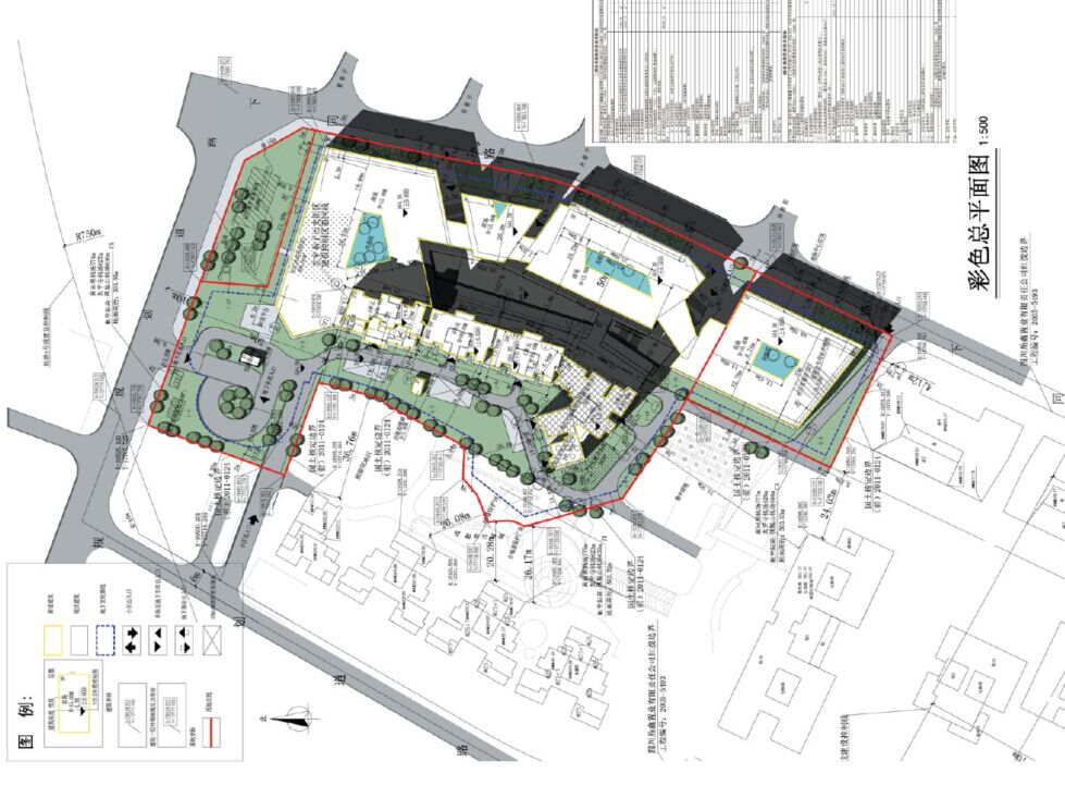 成都市锦都五期商业住宅方案文本