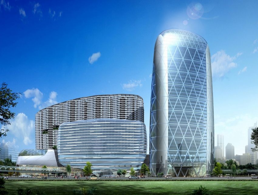 广佛地铁A30地块大型商住综合体方案文本