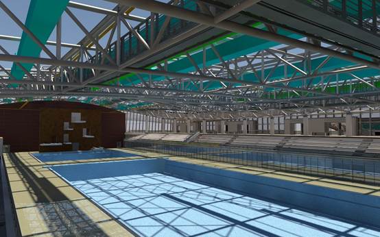 江门滨江体育中心项目BIM应用 江门滨江体育中心项目BIM应用