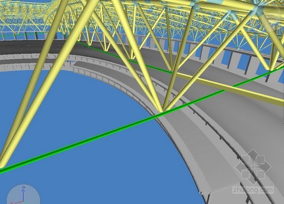 绍兴体育中心体育场的BIM应用 绍兴体育中心体育场的BIM应用