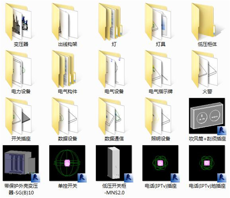 Revit建筑结构水电暖MEP室内施工模型族库大全|机电族模型Revit族库大全+BIM族库