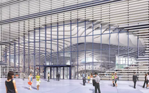 凝视城市之眼－MVRDV新作天津滨海图书馆