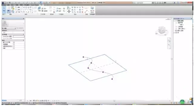 如何在Revit中使用自适应族创建矩形无缝曲面幕墙嵌板的方法