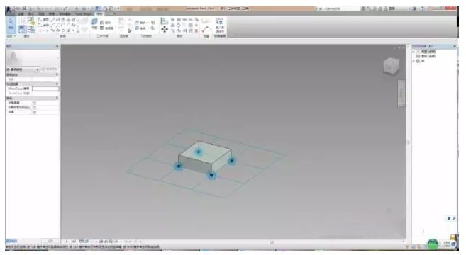 如何在Revit中使用自适应族创建矩形无缝曲面幕墙嵌板的方法