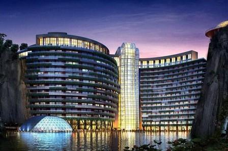 BIM助上海深坑酒店突破工程“深度”极限 BIM视界 第1张