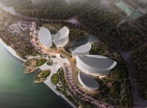 福州版悉尼歌剧院初绽芳容 钢结构创下“两最” BIM视界 第1张