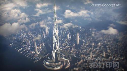 美媒:50年内人类可建造出4800米高、能抗霾的摩天大楼 BIM视界 第3张-BIM建筑网 美媒:50年内人类可建造出4800米高、能抗霾的摩天大楼 BIM视界 第3张