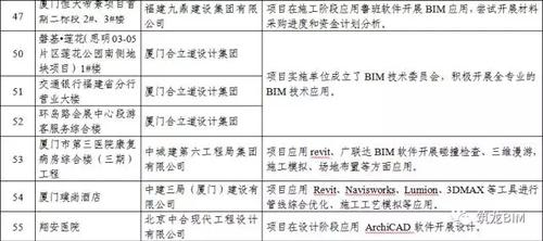 BIM应用复合型人才严重不足！！福建省BIM试点情况通报 BIM视界 第11张