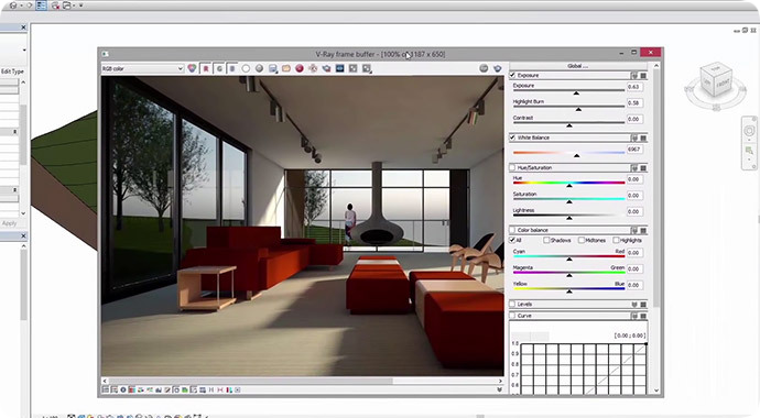 VRay for Revit 3.0 适用Revit2017 渲染插件可以利用它来渲染高品质图像！