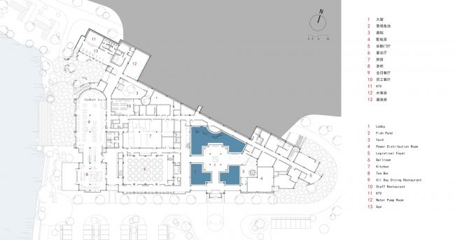 BIM建筑|杭州富春开元芳草地村落酒店 / 中国美术学院景致建筑设计研讨总院 BIM建筑|杭州富春开元芳草地村落酒店 / 中国美术学院景致建筑设计研讨总院