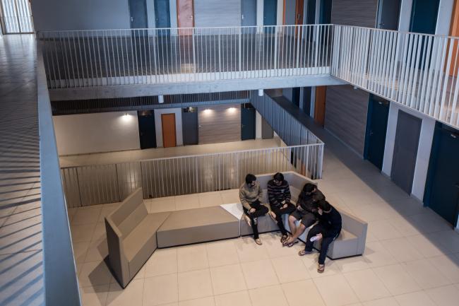 BIM建筑|火红色衬着年夜地,喧哗和安静并存:塔帕年夜学学生宿舍一期工程 BIM建筑|火红色衬着年夜地,喧哗和安静并存:塔帕年夜学学生宿舍一期工程