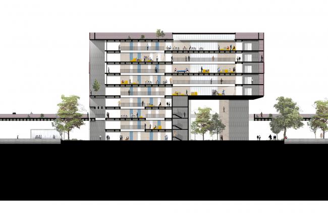 BIM建筑|火红色衬着年夜地,喧哗和安静并存:塔帕年夜学学生宿舍一期工程 BIM建筑|火红色衬着年夜地,喧哗和安静并存:塔帕年夜学学生宿舍一期工程