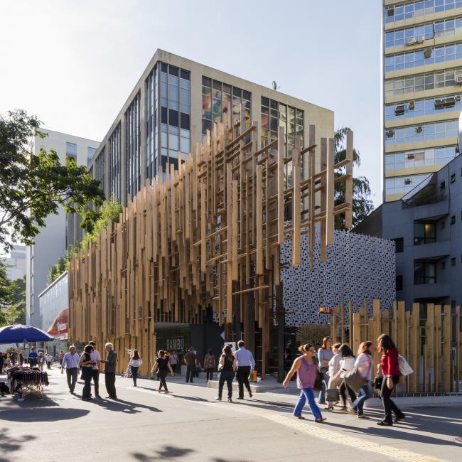 BIM建筑|隈研吾+FGMF 新作“漂浮的鱼鳞”——圣保罗日本屋-BIM建筑网