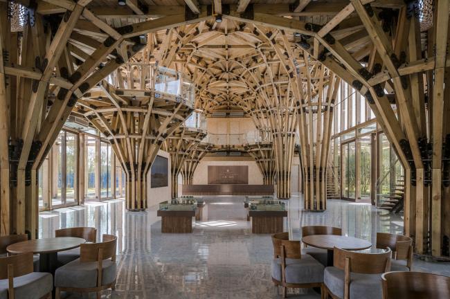 BIM建筑|枝桠交织有序的'树'状空间:河南珑府生涯体验中间 / 罗宇杰工作室 BIM建筑|枝桠交织有序的'树'状空间:河南珑府生涯体验中间 / 罗宇杰工作室