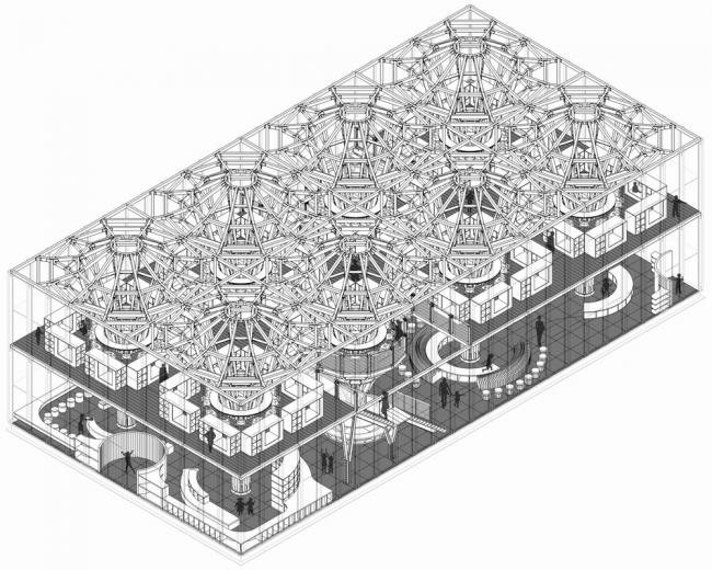 BIM建筑|枝桠交织有序的'树'状空间:河南珑府生涯体验中间 / 罗宇杰工作室 BIM建筑|枝桠交织有序的'树'状空间:河南珑府生涯体验中间 / 罗宇杰工作室