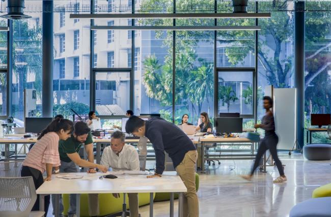 BIM建筑|仿佛在炎阳中慢慢熔化:迈阿密年夜学建筑学院 BIM建筑|仿佛在炎阳中慢慢熔化:迈阿密年夜学建筑学院