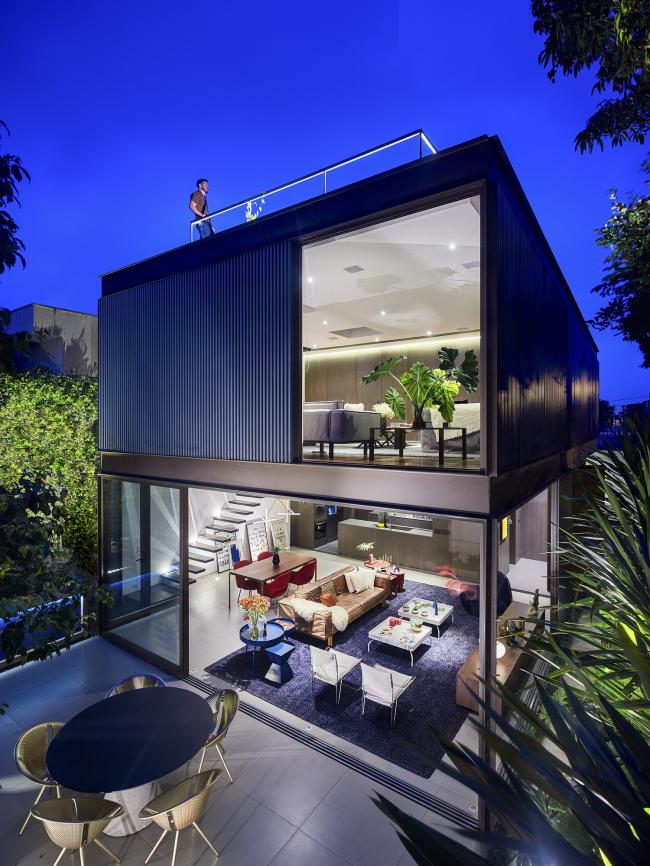 BIM建筑|清透现代的玻璃盒子/巴西盒子室第 BIM建筑|清透现代的玻璃盒子/巴西盒子室第