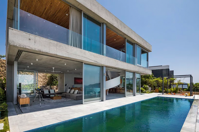 BIM建筑|悬空于年夜海之上,纵享天水合一:越南石头室第 BIM建筑|悬空于年夜海之上,纵享天水合一:越南石头室第