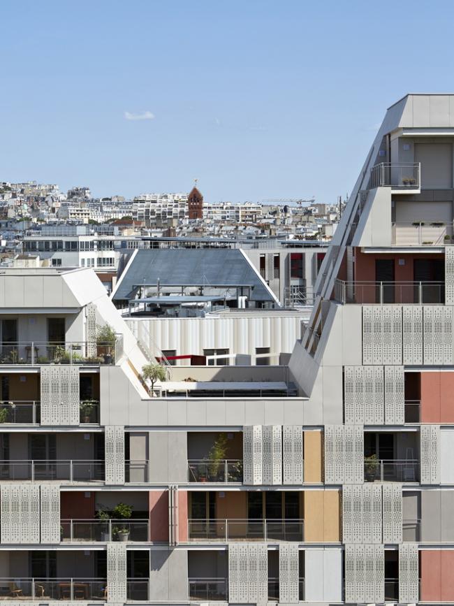 BIM建筑|棱角分明,有机生态的微城市中间——巴黎公园综合体/Jean Bocabeille建筑师事务所 BIM建筑|棱角分明,有机生态的微城市中间——巴黎公园综合体/Jean Bocabeille建筑师事务所