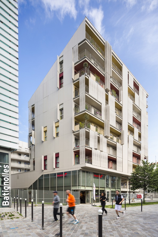 BIM建筑|棱角分明,有机生态的微城市中间——巴黎公园综合体/Jean Bocabeille建筑师事务所 BIM建筑|棱角分明,有机生态的微城市中间——巴黎公园综合体/Jean Bocabeille建筑师事务所