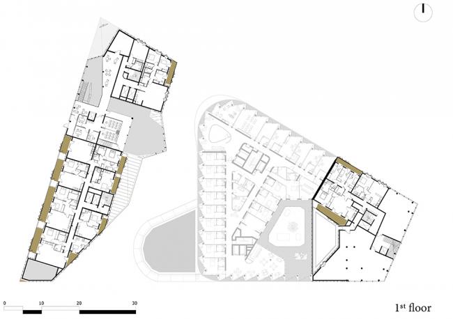 BIM建筑|棱角分明,有机生态的微城市中间——巴黎公园综合体/Jean Bocabeille建筑师事务所 BIM建筑|棱角分明,有机生态的微城市中间——巴黎公园综合体/Jean Bocabeille建筑师事务所