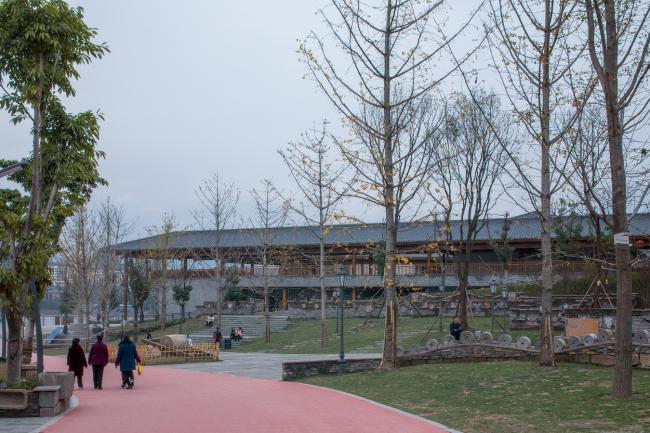 BIM建筑|解构的屋顶 | 云阳四方井办事建筑 / 深圳汤桦建筑设计 BIM建筑|解构的屋顶 | 云阳四方井办事建筑 / 深圳汤桦建筑设计