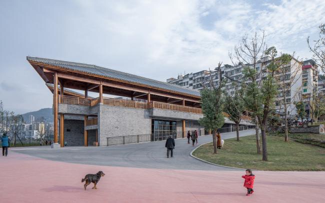 BIM建筑|解构的屋顶 | 云阳四方井办事建筑 / 深圳汤桦建筑设计 BIM建筑|解构的屋顶 | 云阳四方井办事建筑 / 深圳汤桦建筑设计