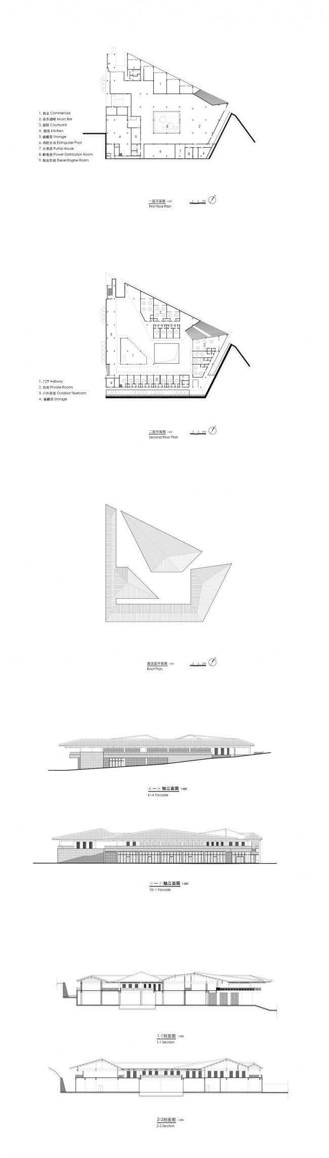 BIM建筑|解构的屋顶 | 云阳四方井办事建筑 / 深圳汤桦建筑设计 BIM建筑|解构的屋顶 | 云阳四方井办事建筑 / 深圳汤桦建筑设计