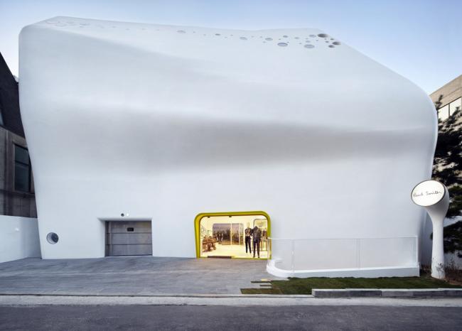 BIM建筑|仿佛阳光泡泡——奢靡品牌韩国零售店设计 BIM建筑|仿佛阳光泡泡——奢靡品牌韩国零售店设计