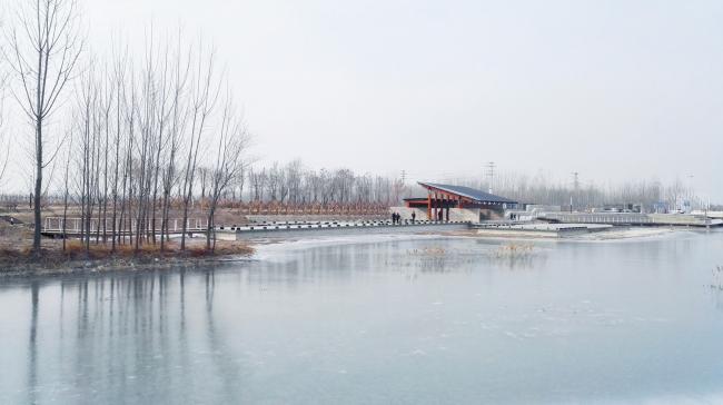 BIM建筑|梁亭——河北河间古洋河公园临水亭榭 BIM建筑|梁亭——河北河间古洋河公园临水亭榭