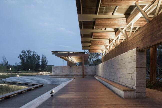 BIM建筑|梁亭——河北河间古洋河公园临水亭榭 BIM建筑|梁亭——河北河间古洋河公园临水亭榭