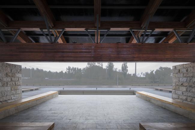 BIM建筑|梁亭——河北河间古洋河公园临水亭榭 BIM建筑|梁亭——河北河间古洋河公园临水亭榭