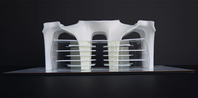 BIM建筑|造型有机,骨骼外露的伊斯坦布尔技巧年夜学藏书楼 BIM建筑|造型有机,骨骼外露的伊斯坦布尔技巧年夜学藏书楼
